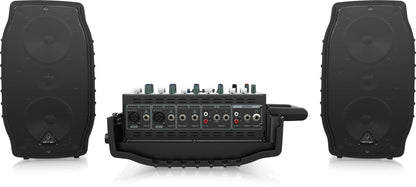 Behringer Europort PPA200 Ultra Compact 200W 5 Channel Powered Mixer