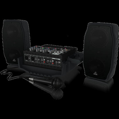 Behringer Europort PPA200 Ultra Compact 200W 5 Channel Powered Mixer