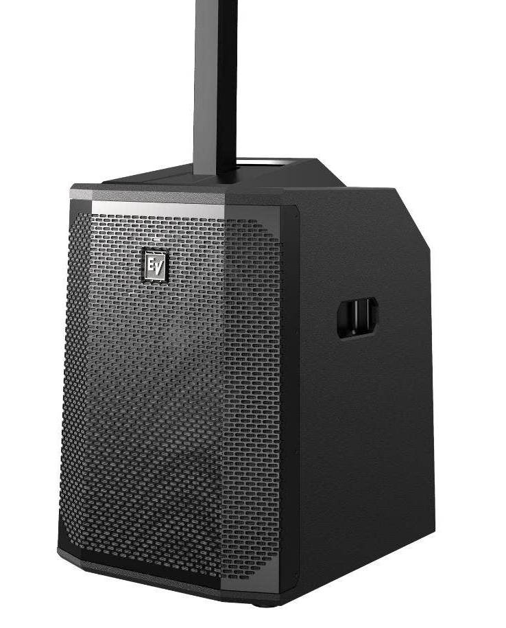 Electro-Voice Powered Subwoofer Black w/ QuickSmart DSP Bluetooth 1000W Class-D Amp