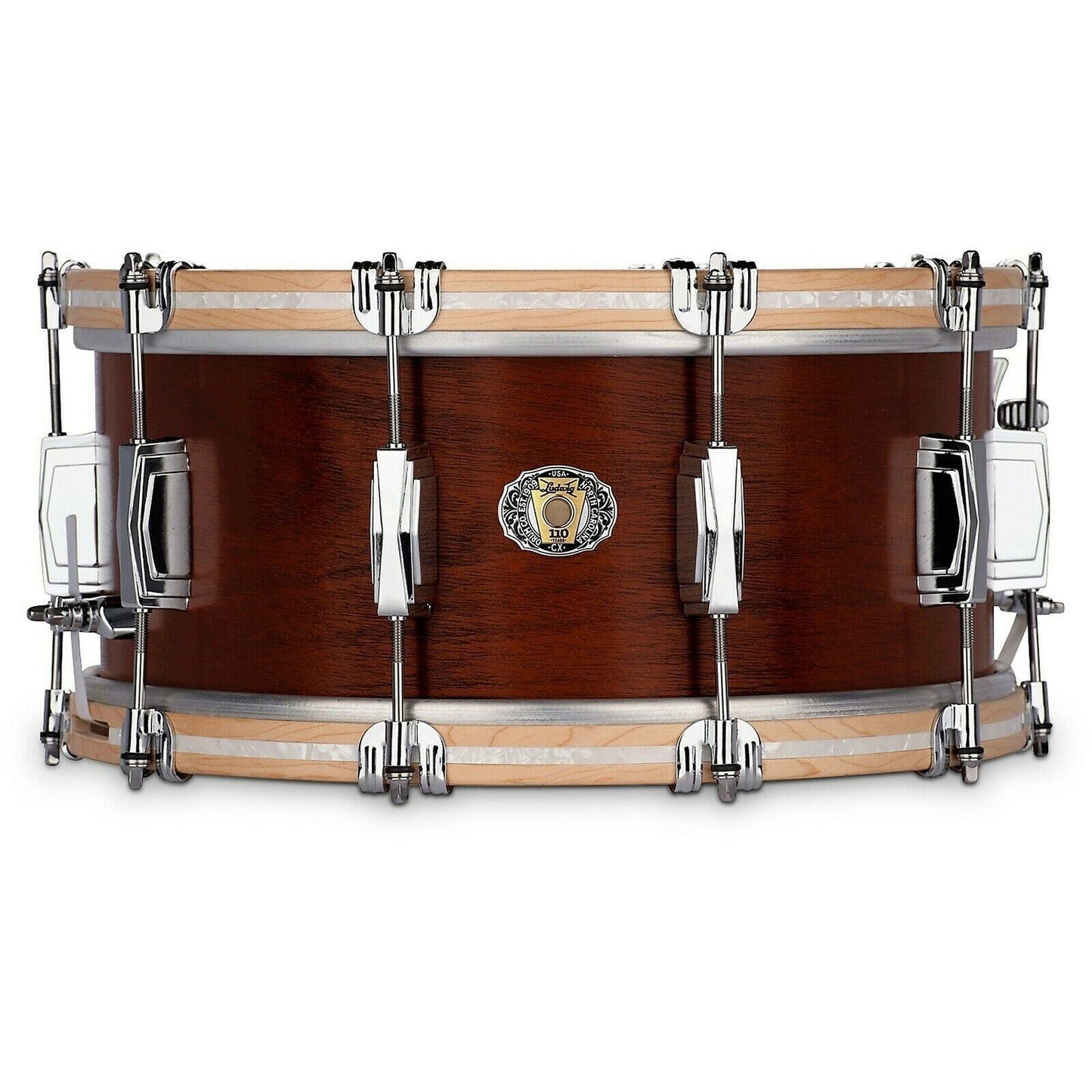 Ludwig Legacy Mahogany Van Buren 110th Anniversary 6.5" x 14" Snare Drum
