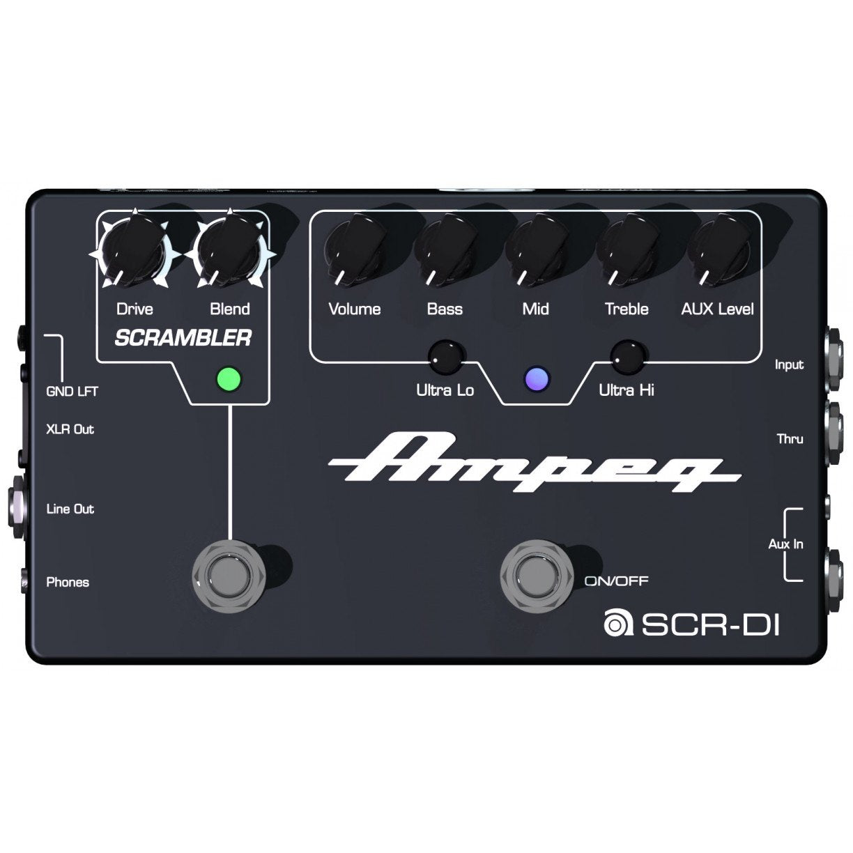 Ampeg SCR DI Bass Preamp And Overdrive Pedal