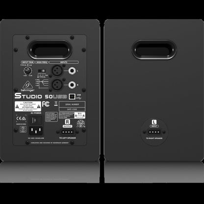 Behringer Studio 50USB 50W Studio Monitors Pair