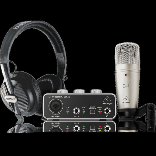 Behringer U PHORIA STUDIO Recording Package